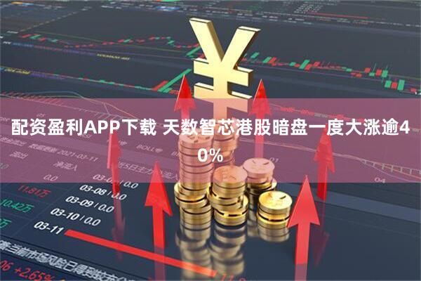 配资盈利APP下载 天数智芯港股暗盘一度大涨逾40%